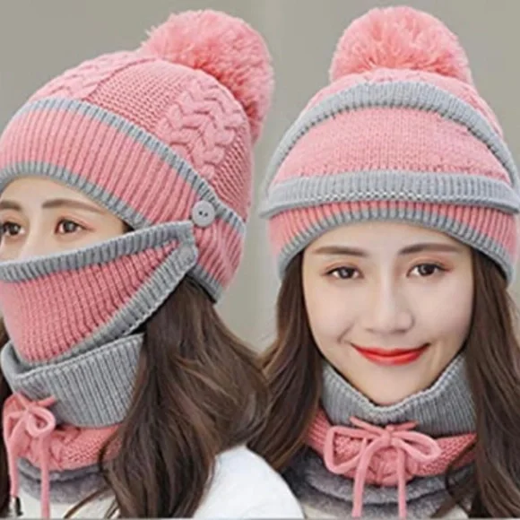 Black Diamond | Accessories | Copy 4pcs Woman Winter Beanie  display picture 2